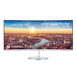 Samsung LC34J791WTPXXU computer monitor 86.4 cm (34") 3440 x 1440 pixels 4K Ultra HD LED Grey