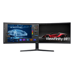 Samsung S95UA computer monitor 124.5 cm (49") 5120 x 1440 pixels UltraWide Dual Quad HD QLED Black