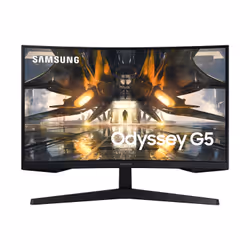 Samsung LS27AG550EPXXU, 68.6 cm (27"), 2560 x 1440 pixels, Quad HD, LED, 1 ms, Black