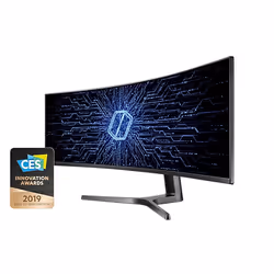 Samsung RG90S computer monitor 124 cm (48.8") 5120 x 1440 pixels 4K Ultra HD LCD Black