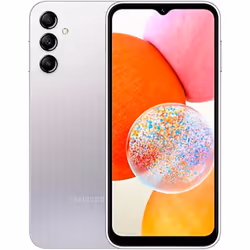 Samunsg Galaxy A14 6GB Ram 128gb 4G LTE Sim Free Dual Sim Brand New Sealed Free Clear case - Silver