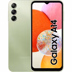 Samunsg Galaxy A14 6GB Ram 128gb 4G LTE Sim Free Dual Sim Brand New Sealed Free Clear case - Green