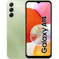 Samunsg Galaxy A14 6GB Ram 128gb 4G LTE Sim Free Dual Sim Brand New Sealed Free Clear case - Green