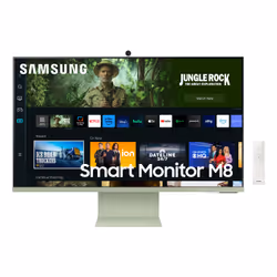 Samsung M80C, 81.3 cm (32"), 3840 x 2160 pixels, 4K Ultra HD, LCD, 4 ms, Green