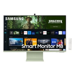 Samsung M80C computer monitor 81.3 cm (32") 3840 x 2160 pixels 4K Ultra HD LCD Green
