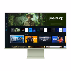 Samsung M80C computer monitor 81.3 cm (32") 3840 x 2160 pixels 4K Ultra HD LCD Green