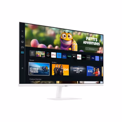 Samsung 27'' Smart Monitor M50C FHD 4ms White Speakers & Remote LS27CM501EUXXU