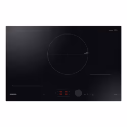 Samsung NZ84C6058FK/U1, Black, Built-in, 80 cm, Zone induction hob, Glass-ceramic, 4 zone(s)