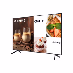 Samsung BE65C-H Digital signage flat panel 165.1 cm (65") LED Wi-Fi 4K Ultra HD Black Built-in processor Tizen