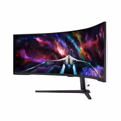 Samsung G95NC computer monitor 144.8 cm (57") 7680 x 2160 pixels Dual UHD LED Black, White - Additional view 4