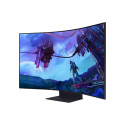 Samsung G97NC Monitor 55 inch 4K UHD VA 165 Hz 1 ms curved Black - Additional view 4