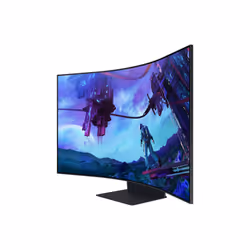 Samsung G97NC Monitor 55 inch 4K UHD VA 165 Hz 1 ms curved Black - Additional view 8