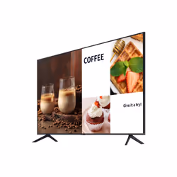 Samsung BE43C-H Digital signage flat panel 109.2 cm (43") LED Wi-Fi 4K Ultra HD Black Built-in processor Tizen 16/7 - Additional view 5
