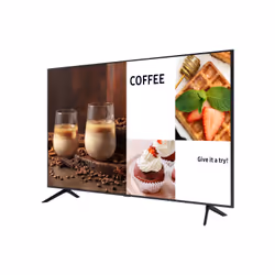 Samsung BE75C-H Digital signage flat panel 190.5 cm (75") LED Wi-Fi 4K Ultra HD Black Built-in processor Tizen 16/7