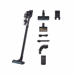 Samsung VS20C852CTN, 2-in-1 stick vacuum, Bagless, Black, Chrome, Green, Wood, Rectangular, Dry, Multi cyclonic