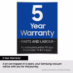 Samsung VS20C9544TB/EU vacuum 0.81 L Dry 210 W Bagless