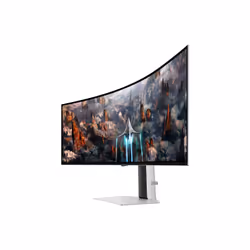 Samsung G93SC computer monitor 124.5 cm (49") 5120 x 1440 pixels Dual QHD OLED Silver - Additional view 6