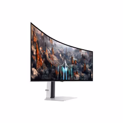 Samsung G93SC computer monitor 124.5 cm (49") 5120 x 1440 pixels Dual QHD OLED Silver - Additional view 7