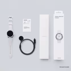 Samsung Galaxy Watch6 Classic SM-R960NZSAEUA smartwatch / sport watch 3.81 cm (1.5") OLED 47 mm Digital 480 x 480 pixels Touchscreen Black Wi-Fi GPS (satellite) - Additional view 7