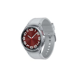 Samsung Galaxy Watch6 Classic SM-R955F 3.3 cm (1.3") OLED 43 mm Digital 432 x 432 pixels Touchscreen 4G Silver Wi-Fi GPS (satellite)