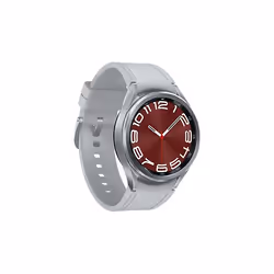 Samsung Galaxy Watch6 Classic SM-R955F 3.3 cm (1.3") OLED 43 mm Digital 432 x 432 pixels Touchscreen 4G Silver Wi-Fi GPS (satellite)