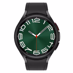 Samsung Galaxy Watch6 Classic SM-R965FZKAPHE smartwatch / sport watch 3.81 cm (1.5") AMOLED 47 mm Digital 480 x 480 pixels Touchscreen 4G Black Wi-Fi GPS (satellite)