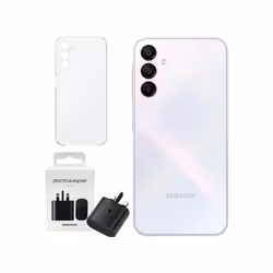 Samsung Galaxy A15 4G 4GB RAM 128GB Dual Sim, Unlocked to all Carrier,with official 25W UK Adapter (EP-T2510) Retail Pack and ...