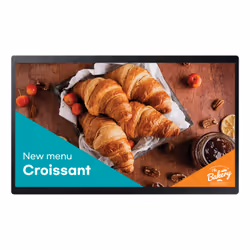 Samsung QB24C Digital signage flat panel 61 cm (24") LED Wi-Fi 250 cd/m² Full HD Black Built-in processor Tizen 16/7 - Additional view 4