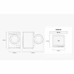 Samsung Series 5 WW90CGC04DAHEU ecobubble™ with SmartThings Washing Machine, 9kg 1400rpm