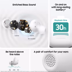 Samsung GALAXY BUDS FE GRAPHITE Headphones True Wireless Stereo (TWS) In-ear Calls/Music/Sport/Everyday Bluetooth - Additional view 4