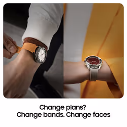 Samsung Galaxy Watch6 Classic Smart Watch, Fitness Tracker, Bluetooth, 47mm, Silver, 3 Year Extended Warranty (UK Version)