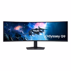 Samsung G95C computer monitor 124.5 cm (49") 5120 x 1440 pixels Dual QHD LED Black - Additional view 2