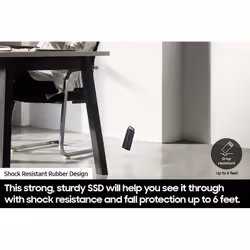 Samsung T5 EVO 2 TB USB Type-C 3.2 Gen 1 (3.1 Gen 1) Grey