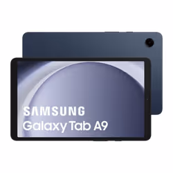 Samsung Galaxy Tab A9 64GB 4GB RAM X110 Wi-Fi,  with official 25W UK Adapter (EP-T2510) Retail Pack - Navy