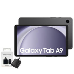 Samsung Galaxy Tab A9 64GB 4GB RAM LTE SM-X115 Unlocked to all Carriers, with official 25W UK Wall Charger (EP-T2510) Retail Pack. - Graphite