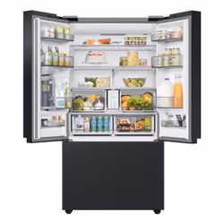Samsung RF24BB620EB1 side-by-side refrigerator Freestanding E Black