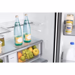 Samsung RF24BB620EB1 side-by-side refrigerator Freestanding E Black - Additional view 4