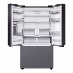 Samsung RF24BB620ES9 side-by-side refrigerator Freestanding E Silver - Additional view 2