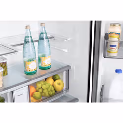 Samsung RF24BB620ES9 side-by-side refrigerator Freestanding E Silver - Additional view 4