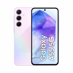 Samsung Galaxy A55 5G SM-A556, 16.8 cm (6.6"), 8 GB, 256 GB, 50 MP, Android 14, Lilac