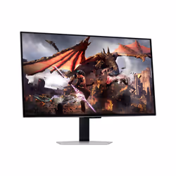 Samsung G80SD computer monitor 81.3 cm (32") 3840 x 2160 pixels 4K Ultra HD OLED Silver - Additional view 4