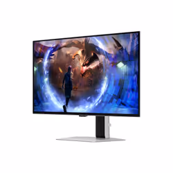 Samsung G60SD computer monitor 68.6 cm (27") 2560 x 1440 pixels Quad HD OLED Silver - Additional view 4