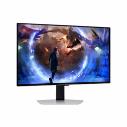 Samsung G60SD computer monitor 68.6 cm (27") 2560 x 1440 pixels Quad HD OLED Silver - Additional view 6
