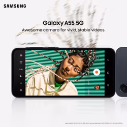 Samsung Galaxy A55 5G Mobile Smart Phone 128GB Awesome NAVY new 2024