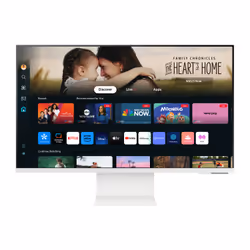 Samsung M80D computer monitor 81.3 cm (32") 3840 x 2160 pixels 4K Ultra HD LED White - Additional view 4