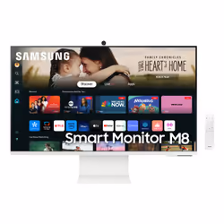 Samsung M80D, 81.3 cm (32"), 3840 x 2160 pixels, 4K Ultra HD, LED, 4 ms, White