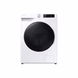 Samsung WD11DG6B85BE, Front-load, Freestanding, White, Left, Black, Black