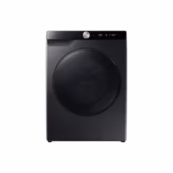 Samsung Series 6 AI Energy WD90DG6B85BBU1 WiFi-enabled, Washer Dryer, 9kg - Black, Front-load, Freestanding, Black, Left, Bla ...