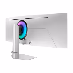 Samsung G93SD computer monitor 124.5 cm (49") 5120 x 1440 pixels Dual QHD OLED Silver - Additional view 6