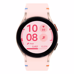 Samsung Galaxy Watch FE SM-R861 3.05 cm (1.2") AMOLED 40 mm Digital 396 x 396 pixels Touchscreen Pink gold Wi-Fi GPS (satellite)